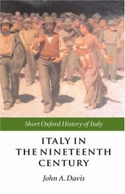 Cover of: Italy in the nineteenth century by edited by John A. Davis.