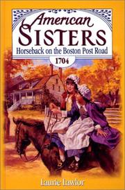 Cover of: Horseback on the Boston Post Road, Seventeen Hundred and Four (American Sisters)