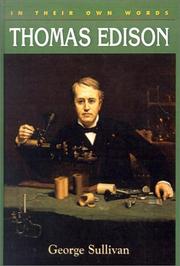 Cover of: Thomas Edison