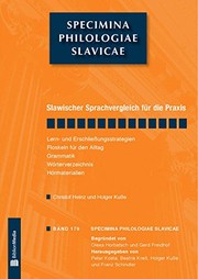 Cover of: Slawischer Sprachvergleich fuer die Praxis
