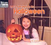 Cover of: Let's Get Ready for Halloween (Welcome Books: Celebrations (Sagebrush))