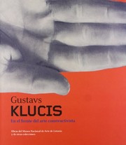 Cover of: En el frente del arte constructivista by Gustav Gustavovich Klut︠s︡is