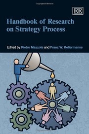 Cover of: Handbook of research on strategy process by Pietro Mazzola, Franz W. Kellermanns