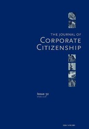 Cover of: Corporate Social Responsibility in Emerging Economies Issue 32: A Special Theme Issue of the Journal of Corporate Citizenship