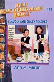 Cover of: Claudia and crazy Peaches