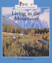 Cover of: Living in the Mountains | Allan Fowler