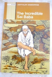 Cover of: The incredible Sai Baba.