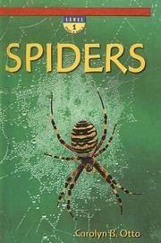 Cover of: Spiders (Scholastic Science Readers: Level 1)