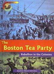 Cover of: Boston Tea Party by Karen Price Hossell, Karen Price Hossell