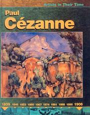 Cover of: Paul Cezanne (Artists in Their Time)