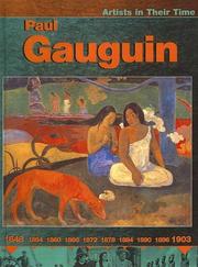 Cover of: Paul Gauguin (Artists in Their Time)