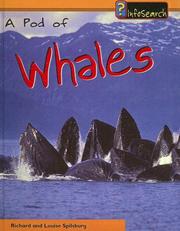 Cover of: Pod of Whales by Louise Spilsbury, Richard Spilsbury, Louise Spilsbury