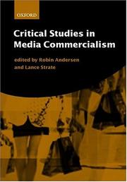 Cover of: Critical studies in media commercialism