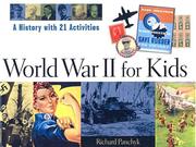 Cover of: World War II for Kids by Richard Panchyk
