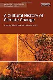 Cover of: Cultural History of Climate Change