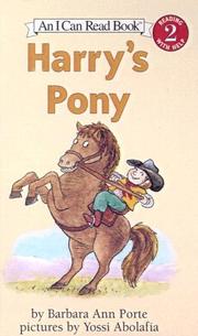 Cover of: Harry's Pony