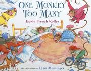 Cover of: One Monkey Too Many
