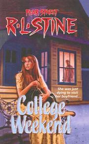 Cover of: College Weekend by R. L. Stine