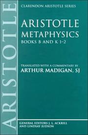 Cover of: Metaphysics by 