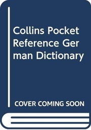 Cover of: The Collins pocket reference German dictionary: German-English, English-German.