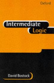 Cover of: Intermediate logic