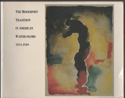 Cover of: The modernist tradition in American watercolors, 1911-1939