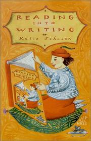 Cover of: Reading Into Writing : Using Children's Literature to Teach Writing to Children