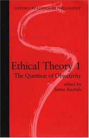 Cover of: Ethical theory