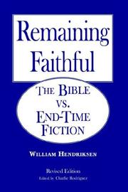 Cover of: Remaining Faithful