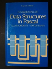 Cover of: Fds in Pascal, 2e 65-0 by Ellis Horowitz, Sartaj Sahni