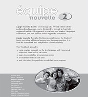 Cover of: Equipe Nouvelle by Daniele Bourdais, Sue Finnie, Anna Lise Gordon