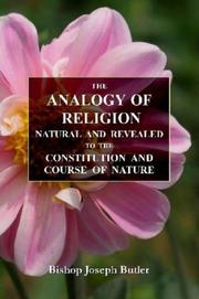 Cover of: The Analogy of Religion by Joseph Butler
