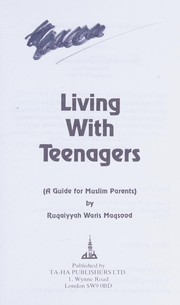 Cover of: Living with Teenagers (Islamic Society)