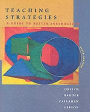 Teaching strategies by Donald C. Orlich
