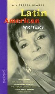 Cover of: Latin American Writers (Literary Reader) by Nextext