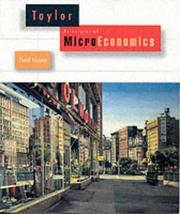 Principles of Microeconomics by John B. Taylor