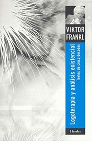 Cover of: Logoterapia y Analisis Existencial by Viktor E. Frankl