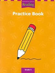 Cover of: Practice Book: Level 5 (Houghton Mifflin Reading a Legacy of Literature)