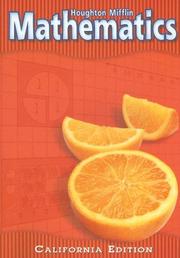 Cover of: Mathematics: California Edition Level 2