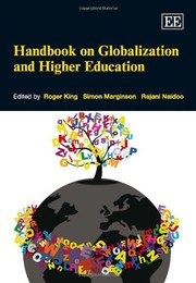 Cover of: Handbook on globalization and higher education