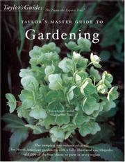 Cover of: Taylor's Master Guide to Gardening