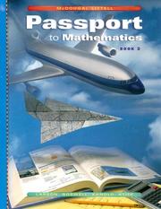 Cover of: Passport to Mathematics by Ron Larson, Laurie Boswell, Timothy D. Kanold, Lee Stiff