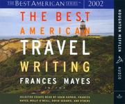 Cover of: The Best American Travel Writing 2002 (Best American) by Frances Mayes