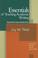 Cover of: Essentials of Teaching Academic Writing (Houghton Mifflin English for Academic Success)