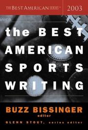 Cover of: The Best American Sports Writing 2003 (The Best American Series (TM)) by 
