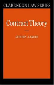 Cover of: Contract theory | Smith, Stephen A.