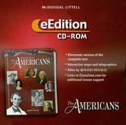 Cover of: The Americans, E-edition CD-ROM