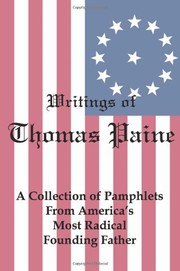 Cover of: Writings of Thomas Paine