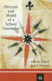 Portrait and model of a school counselor by John M. Littrell, Jean Peterson