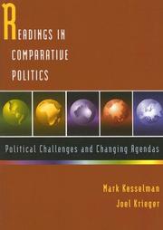 Cover of: Reading Incomparative Politics: Political Challenges And Changing Agendas